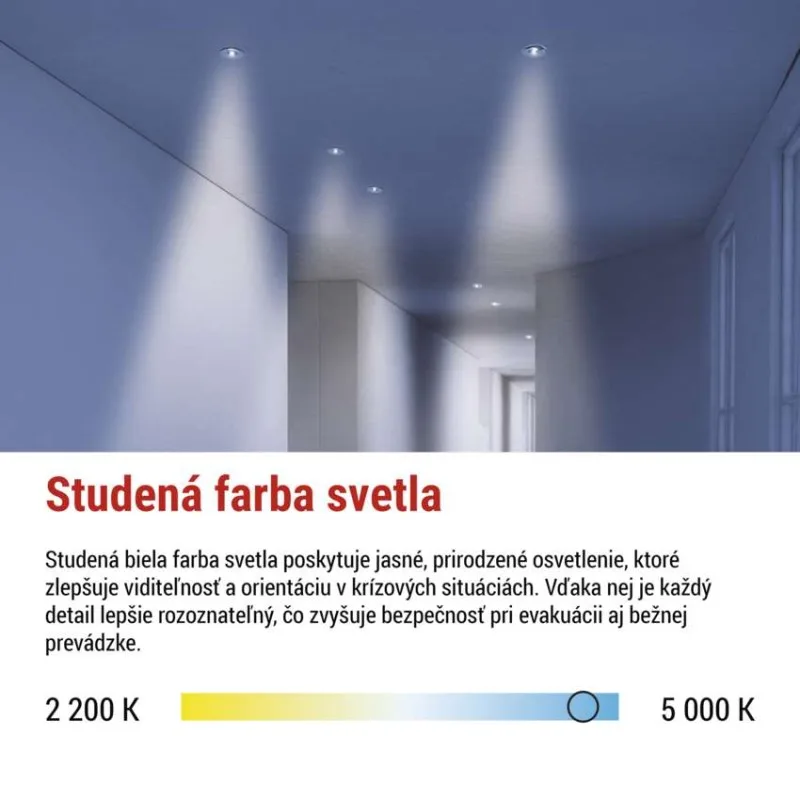 LED Núdzové svietidlo ORSU 6W 450LM 3H – Obrázok 5