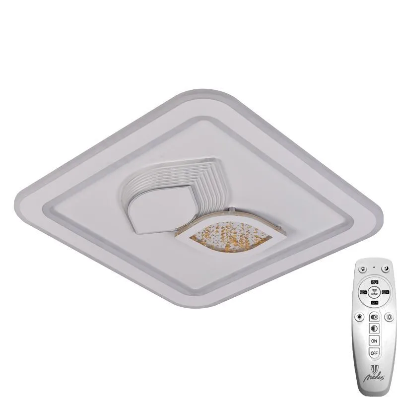 LED stropná lampa + diaľkový ovládač 95W - J1313/W – Obrázok 8