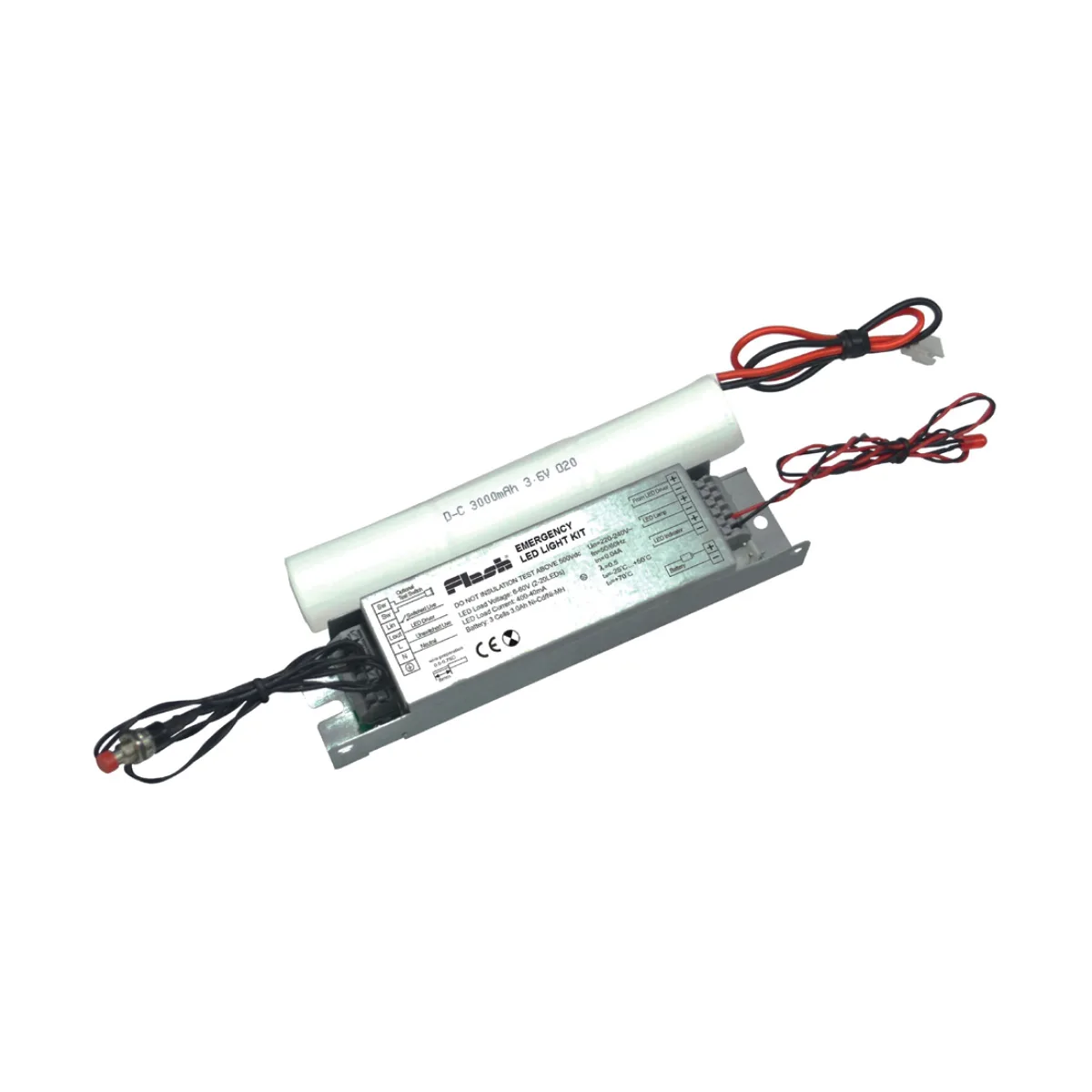 KIT EMERGENTA LED 1.5h Uout 60-120V