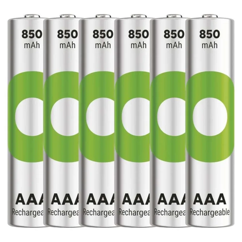 Nabíjacia batéria GP ReCyko 850 (AAA) 6 ks – Obrázok 2