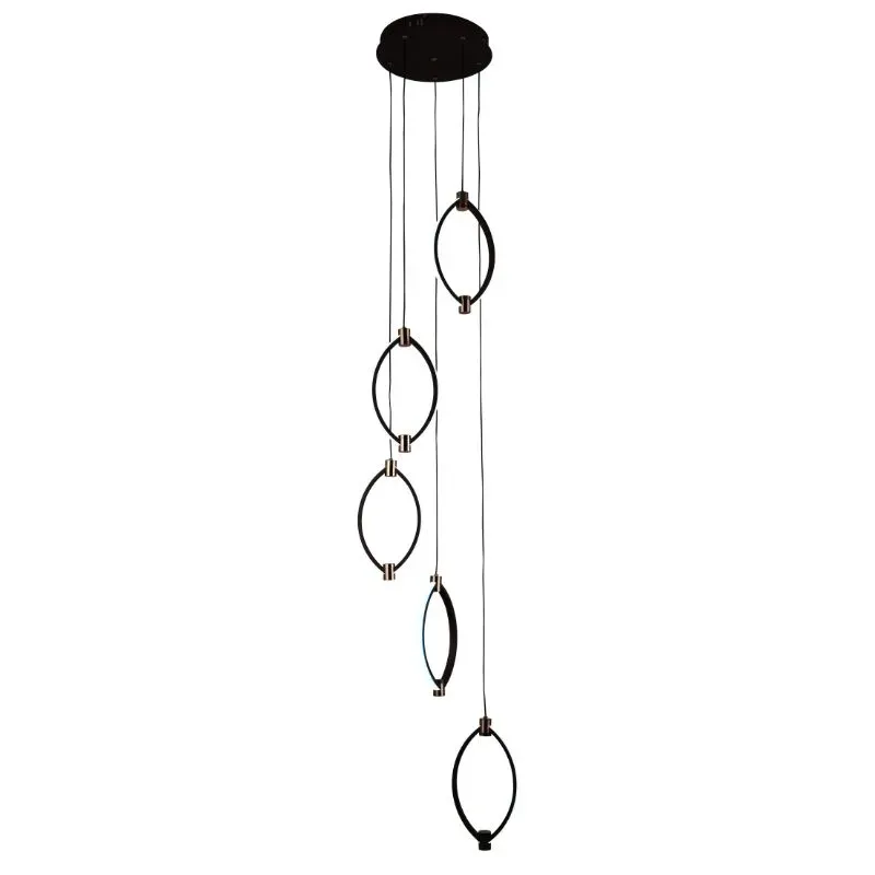 LED závesná lampa + diaľkový ovládač 70W - J4349/BR – Obrázok 2