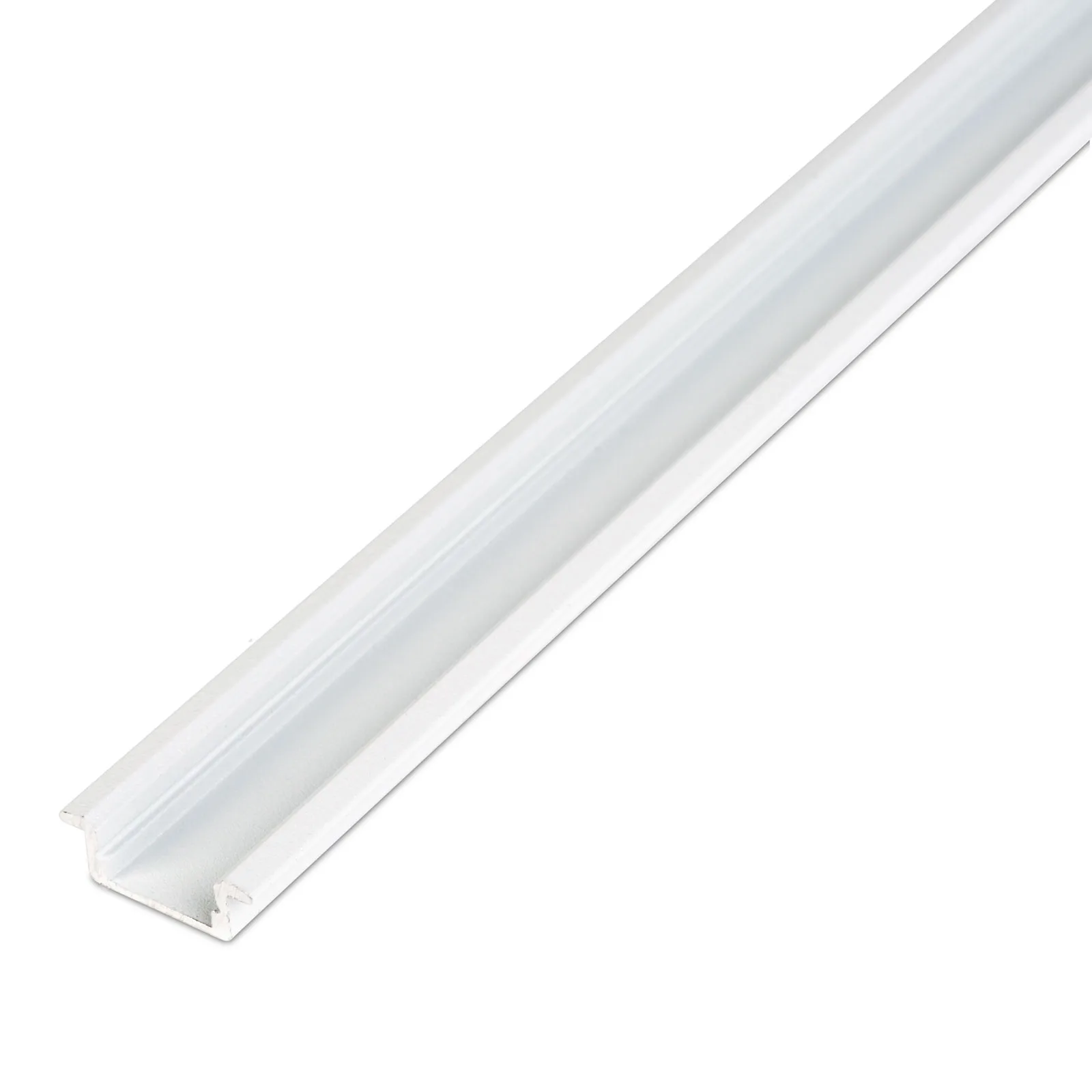 LED hliníkový profilový lišta – 1000 × 23(17) × 8 mm – zapustný U profil – – Obrázok 8