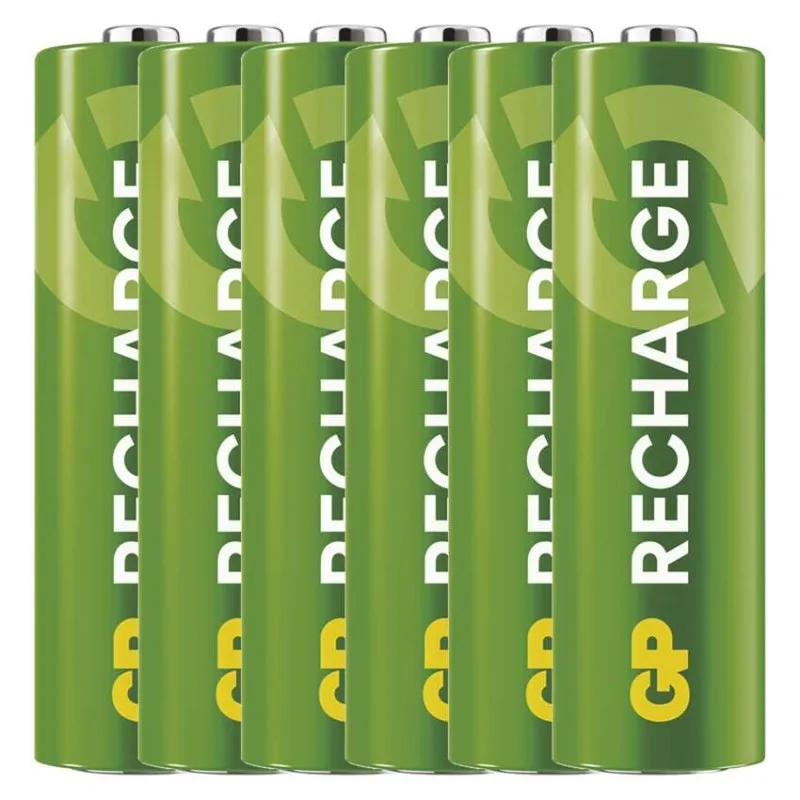 Nabíjacia batéria GP Recharge 2100 AA (HR6) 6 ks – Obrázok 2