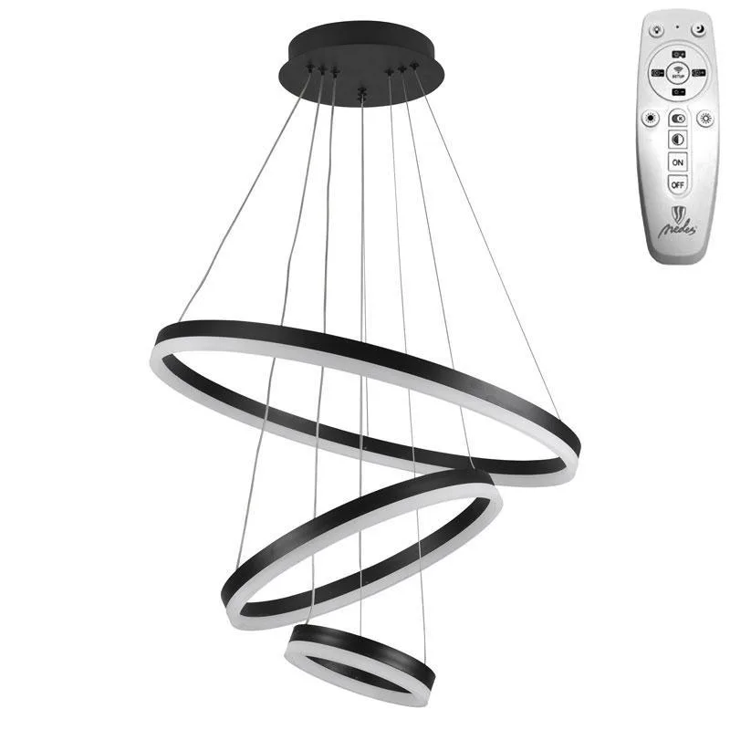 LED závesná lampa + diaľkový ovládač 85W - J4312/B – Obrázok 8