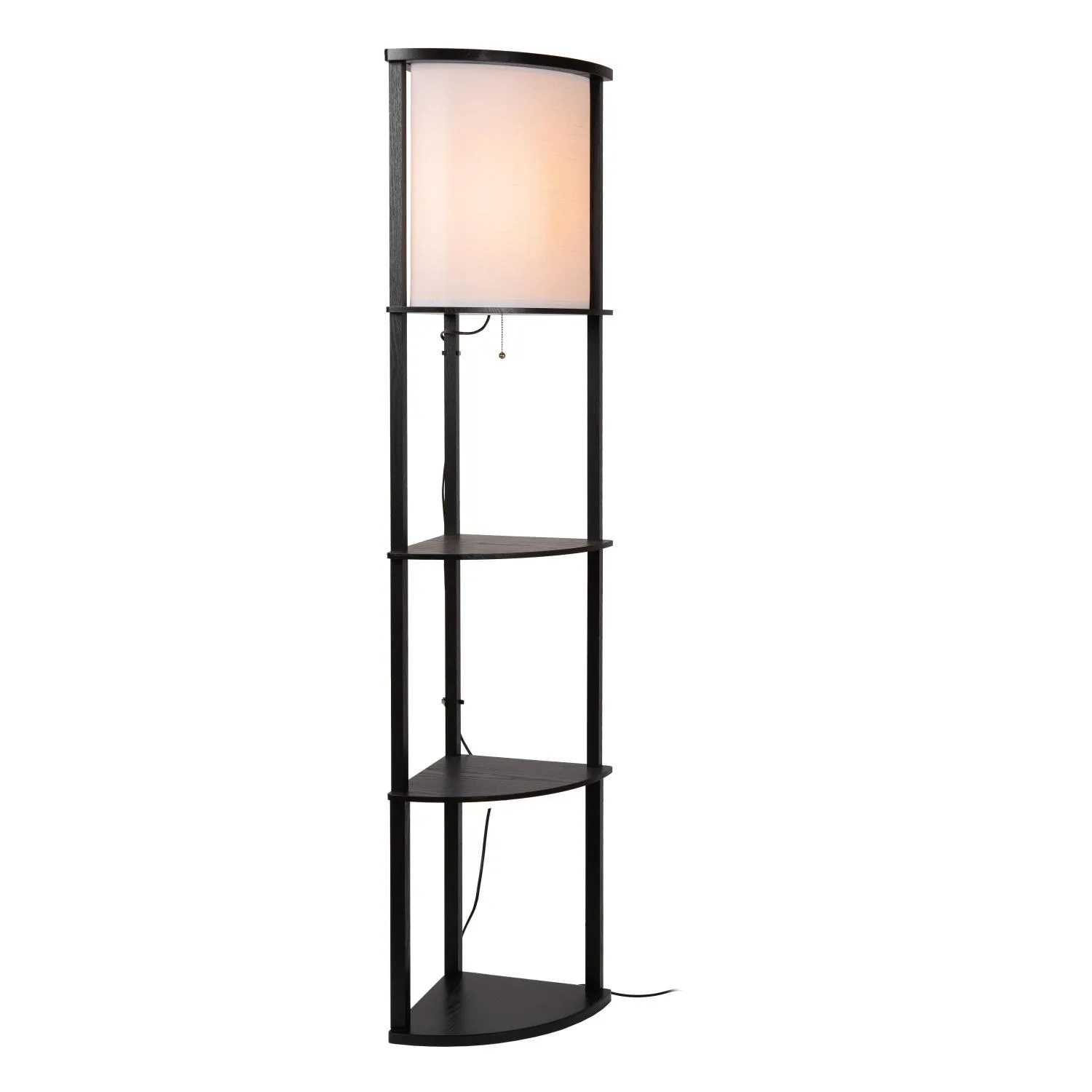 MENNO – Stojaca lampa – 1xE27 – Čierna – Obrázok 5