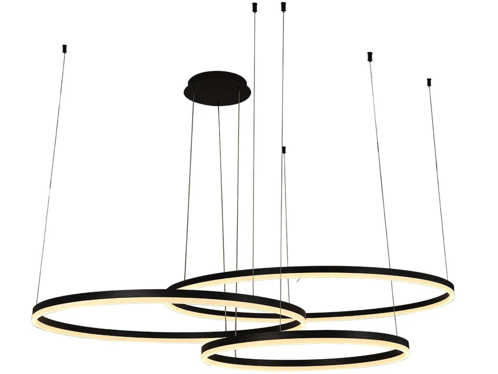 LED závesné svietidlo + diaľkový ovládač 170W - J4385/B – Obrázok 3