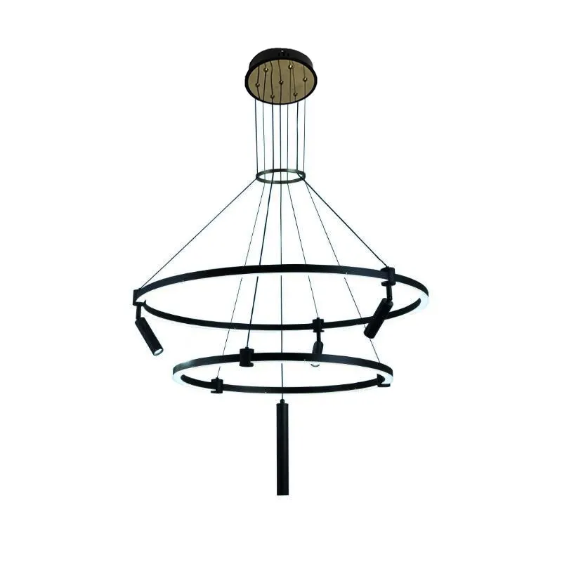LED závesné svietidlo na lanku + diaľkový ovládač 140W - J7304/B – Obrázok 9