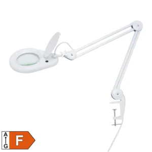 LED lampa s lupou, montáž na stôl, 3 dioptrie