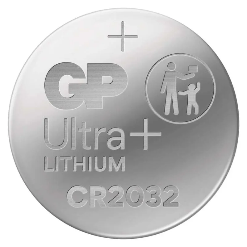 Lítiová gombíková batéria GP Ultra plus CR2032, 200 ks display box – Obrázok 4