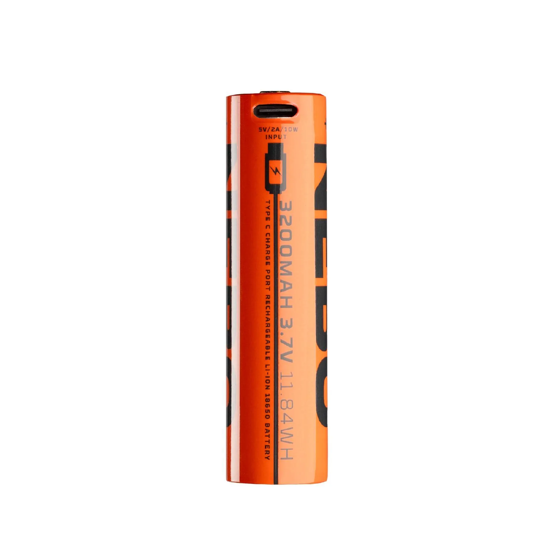 NEBO Akumulátor, 18650 3200mAh, USB-C – Obrázok 2