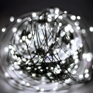 Micro LED svietiaci reťazec, 1500 LED / 150 m, studená biela, na vonkajšie použitie