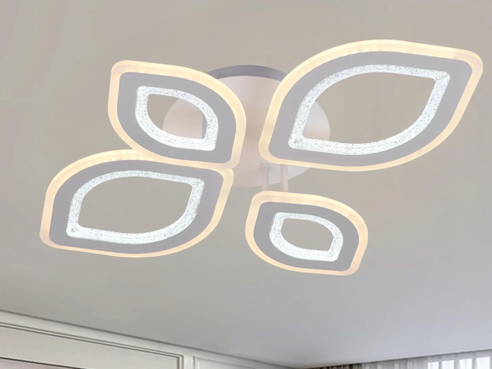 LED stropné svietidlo s diaľkovým ovládačom 95W - J3348/W – Obrázok 8