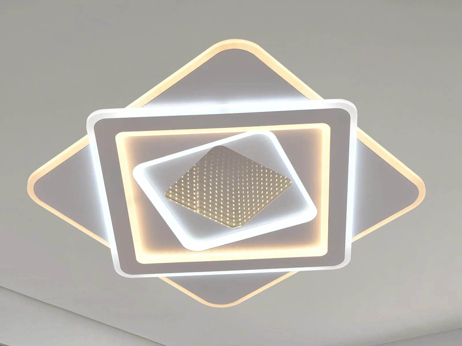 LED stropné svietidlo s diaľkovým ovládačom 130W - J1355/W – Obrázok 10