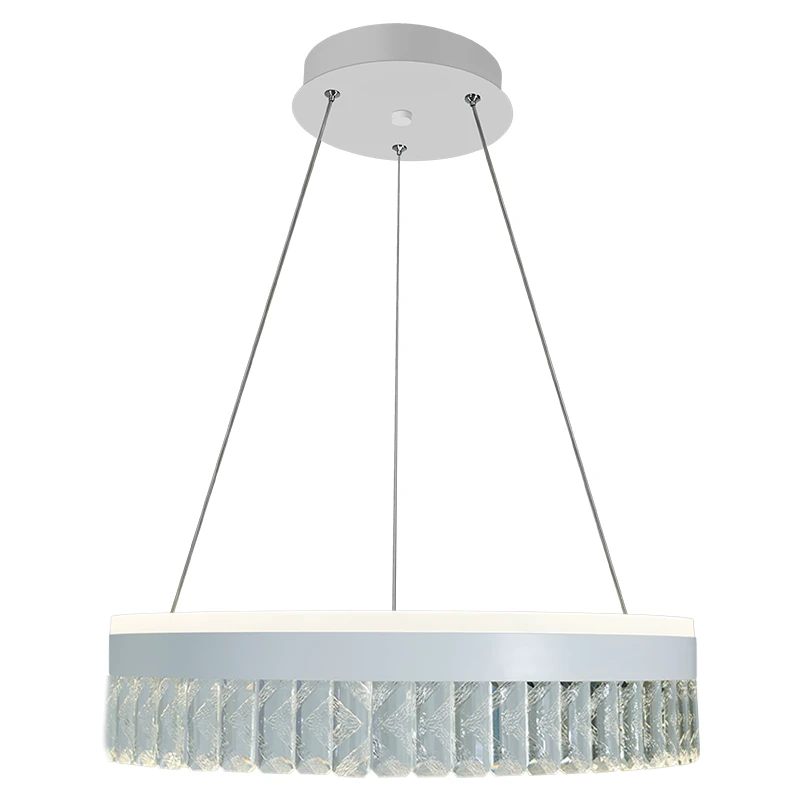 LED luxusné závesné krištáľové svietidlo s diaľkovým ovládačom 90W - TA2300/W – Obrázok 4