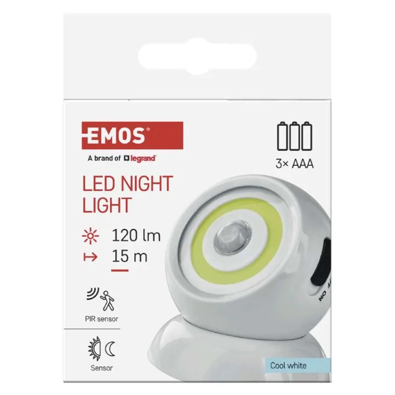 LED nočné svetlo P3324 s pohybovým čidlom – Obrázok 5