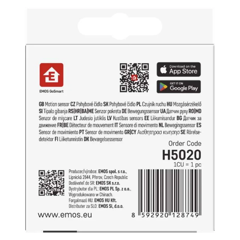 GoSmart PIR senzor (snímač pohybu) IP20, ZigBee – Obrázok 12