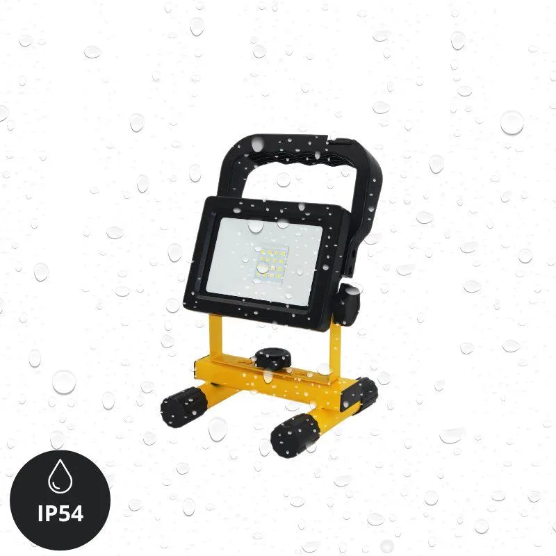 LED prenosné pracovné nabíjacie svietidlo 10W - WL20R – Obrázok 8