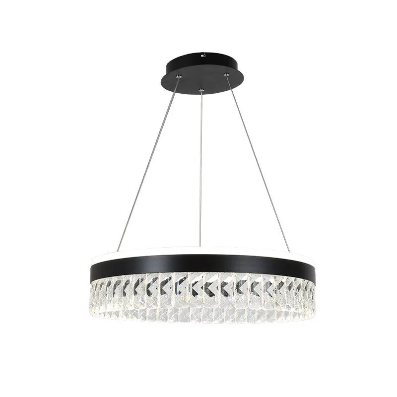 LED luxusné závesné krištáľové svietidlo s diaľkovým ovládačom 90W - TA2300/B – Obrázok 9