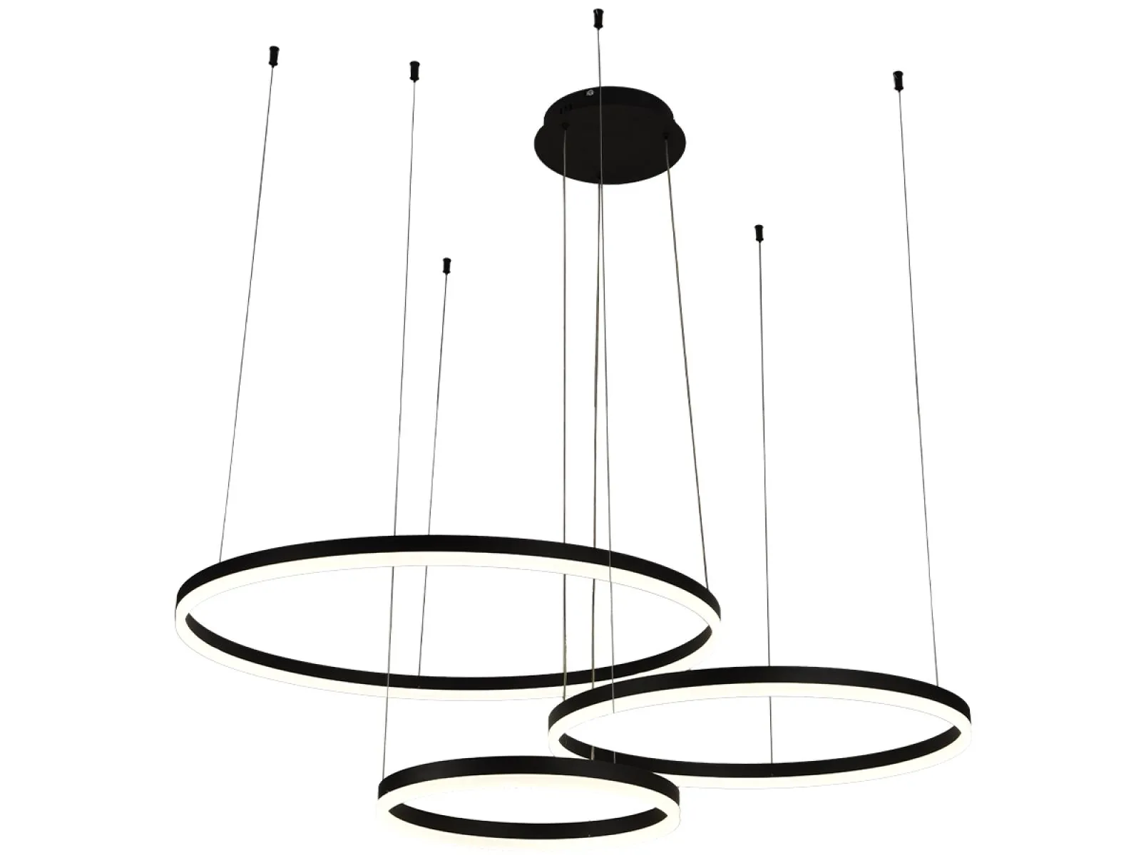 LED závesné svietidlo s diaľkovým ovládačom 125W – Obrázok 10