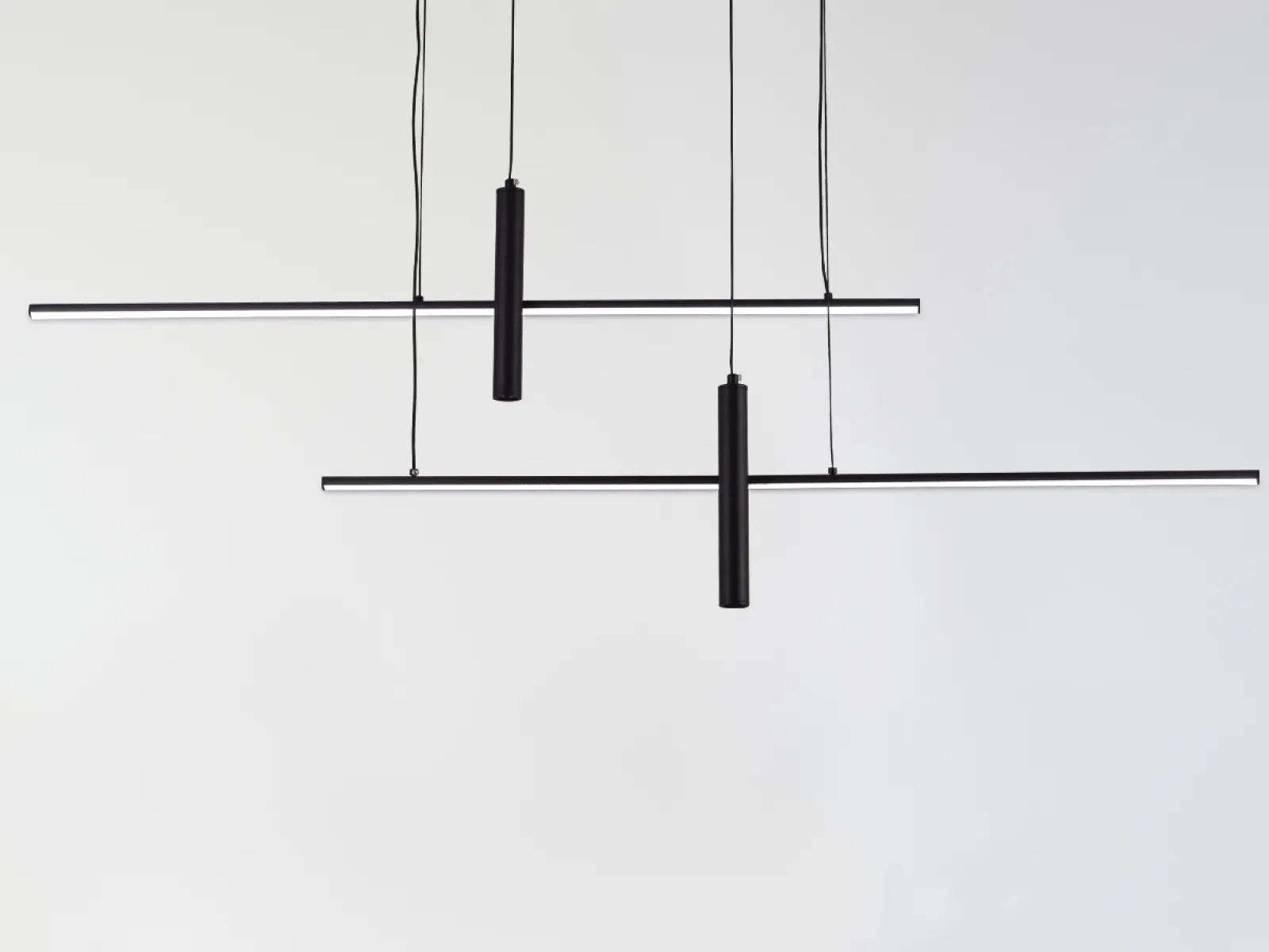 LED závesná lampa na lanku + diaľkový ovládač 70W - J7305/B – Obrázok 14
