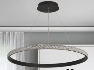 LED závesná lampa na lanku + diaľkový ovládač 55W - J4387/B