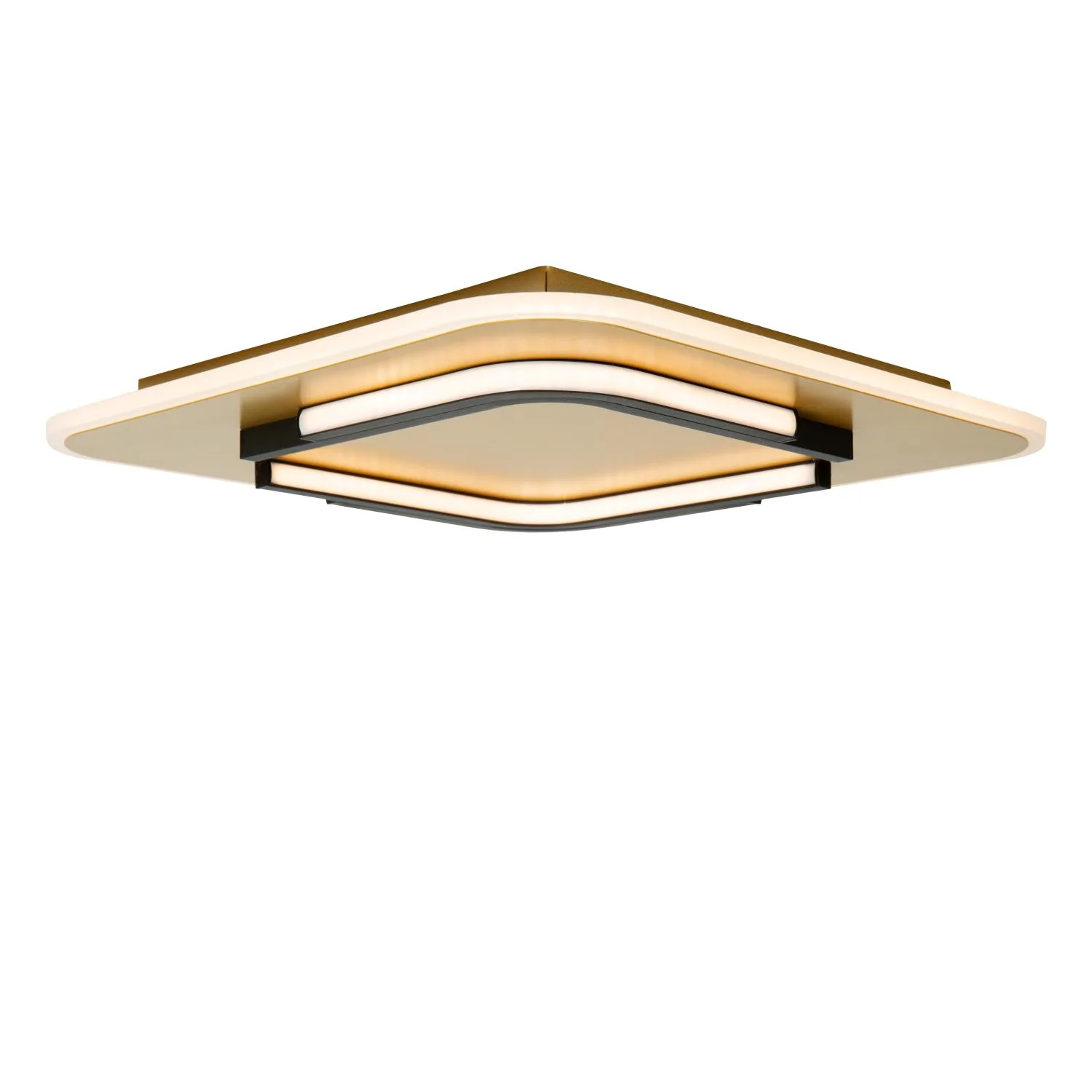 ANDREAS – Stropné svietidlo na zapustenie – LED – 1x30 W, 2700 K – matná zlatá / mosadz – Obrázok 5