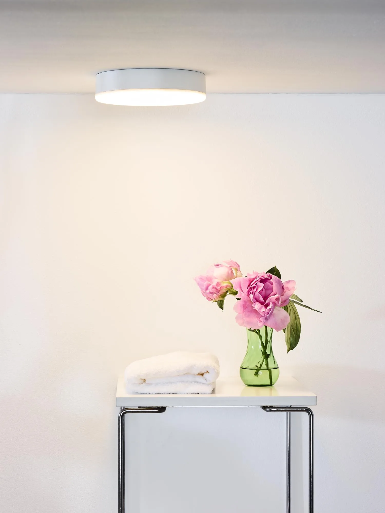 CERES-LED – Stropné svietidlo do kúpeľne – Ø 21,5 cm – LED s možnosťou stmievania – 1x30 W, 3000 K – IP44 – Obrázok 12