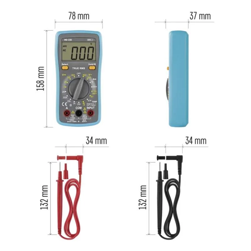 Multimeter MD-230 – Obrázok 21