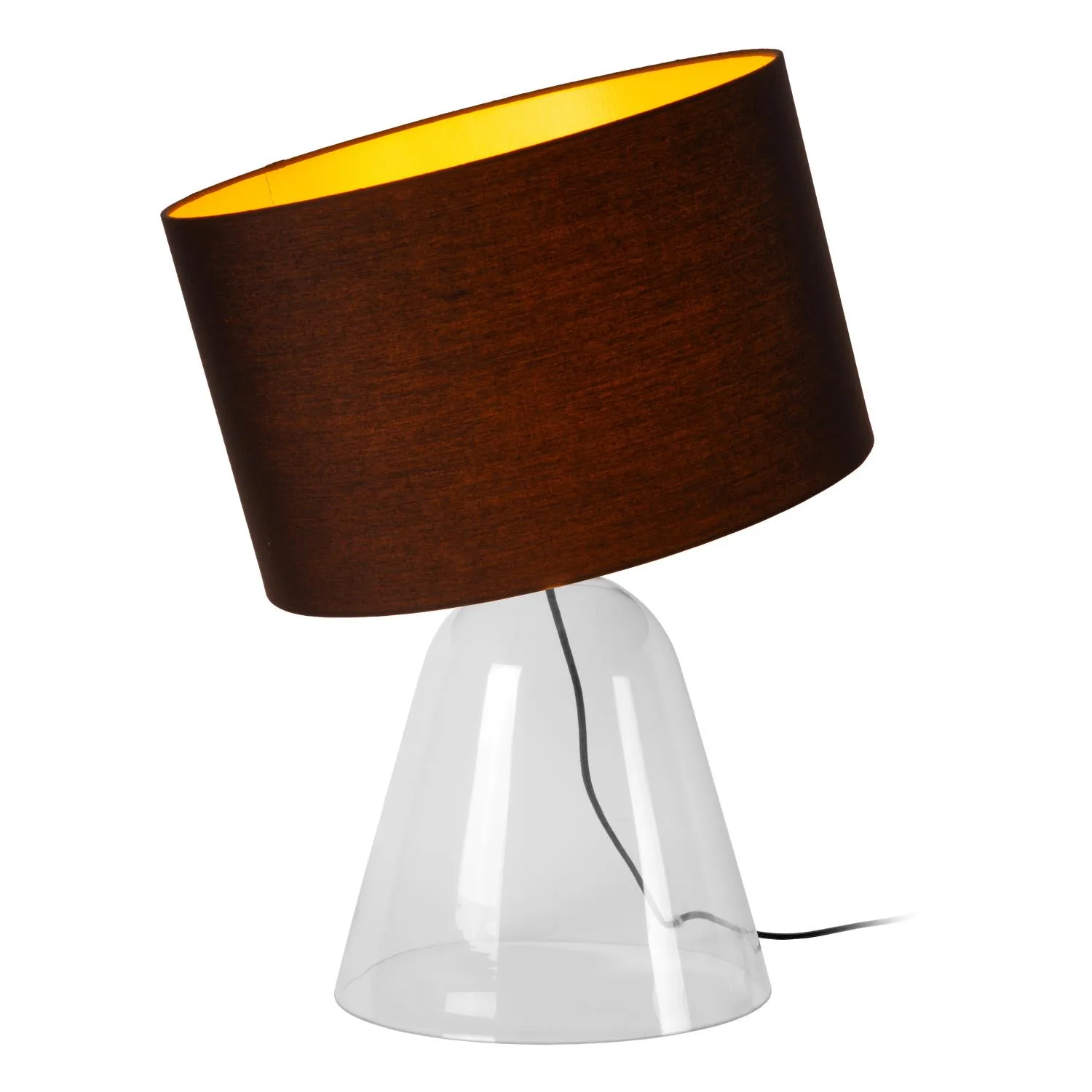 CAMPANA – Stolná lampa – 1xE27 – priehľadná – Obrázok 5