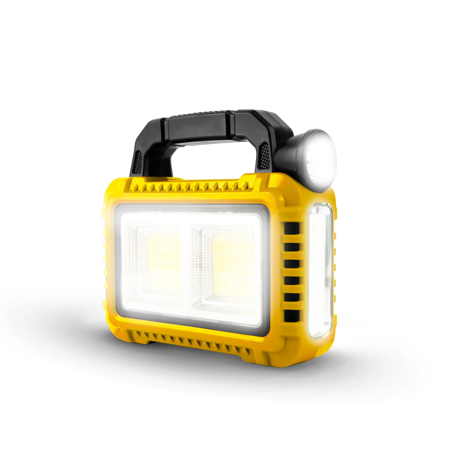 Multifunkčná ručná lampa - solárny panel, USB-C - 6 režimov svietenia, 8 LED, 3600 mAh - 800 lumen – Obrázok 4