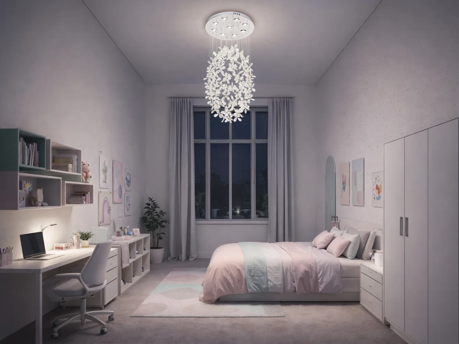 MAJURO krištáľový luster 30W - N3000 – Obrázok 47