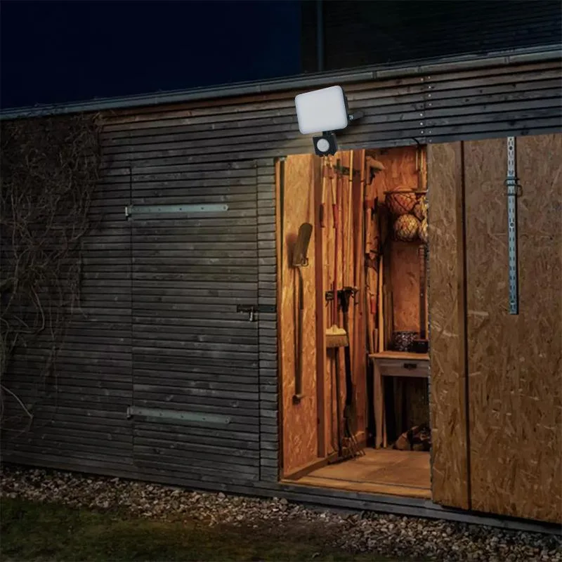 Vonkajší čierny LED reflektor so senzorom 30W / 4000K - LF7023S – Obrázok 4