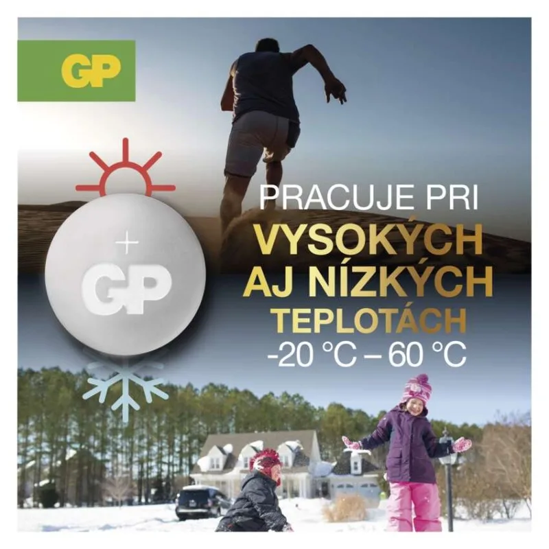 Lítiová gombíková batéria GP Ultra plus CR2032, 5 ks – Obrázok 7