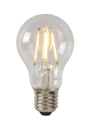 A60 trieda A - Žiarovka s vláknom - Ø 6 cm - LED - E27 - 1x7W 2700K - priehľadný