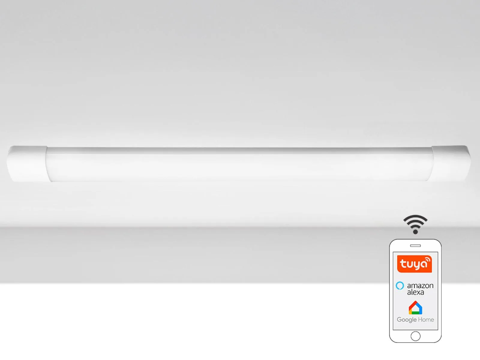LED svietidlo s WIFI 40W / IP40 3000K - 6500K - LNL134W – Obrázok 3