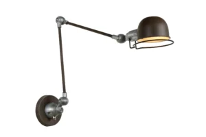 HONORE – Nástenná lampa – 1xE14 – hrdzavohnedá