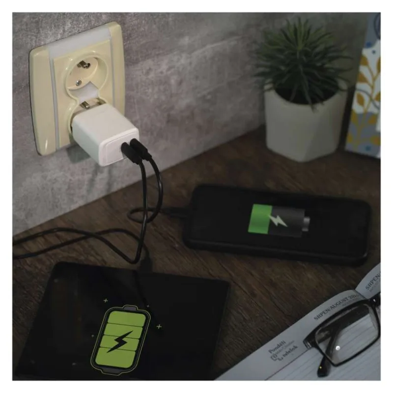 Univerzálny USB adaptér GaN do siete PD 35 W max. – Obrázok 14