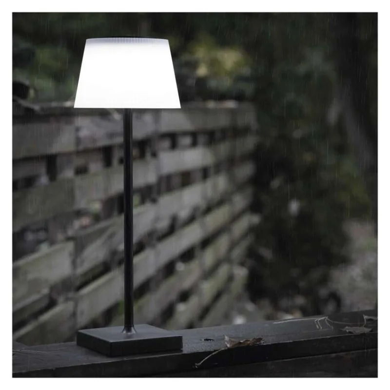 LED stolná lampa KATIE, dobíjacia, čierna – Obrázok 6