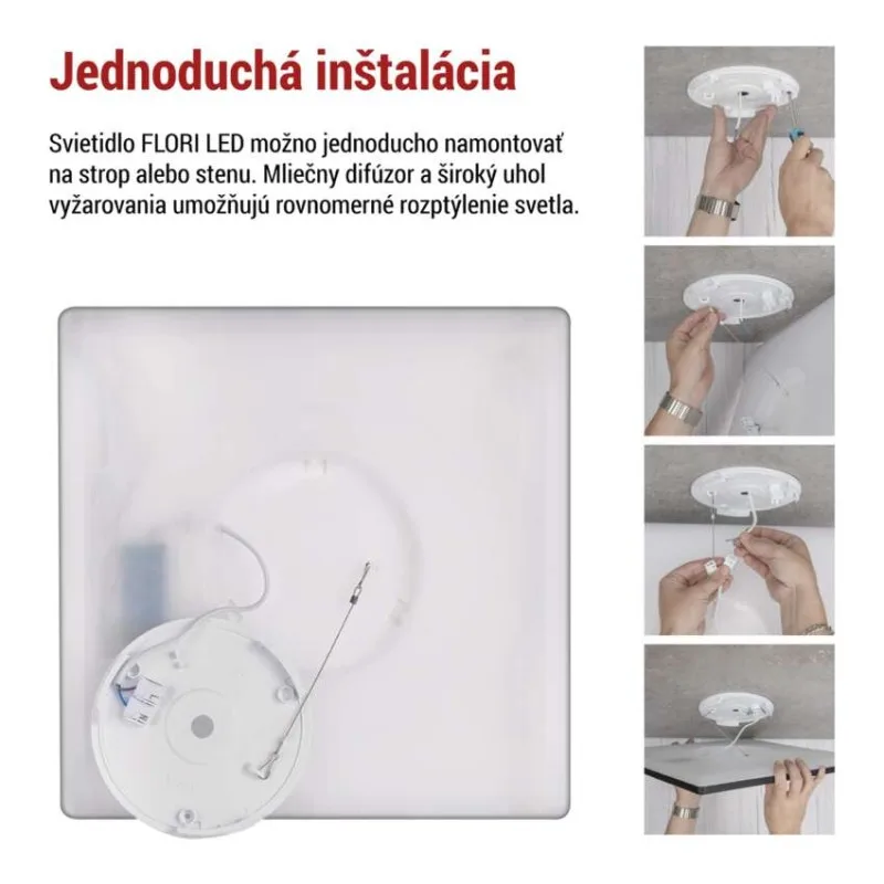 LED prisadené svietidlo FLORI – Obrázok 161