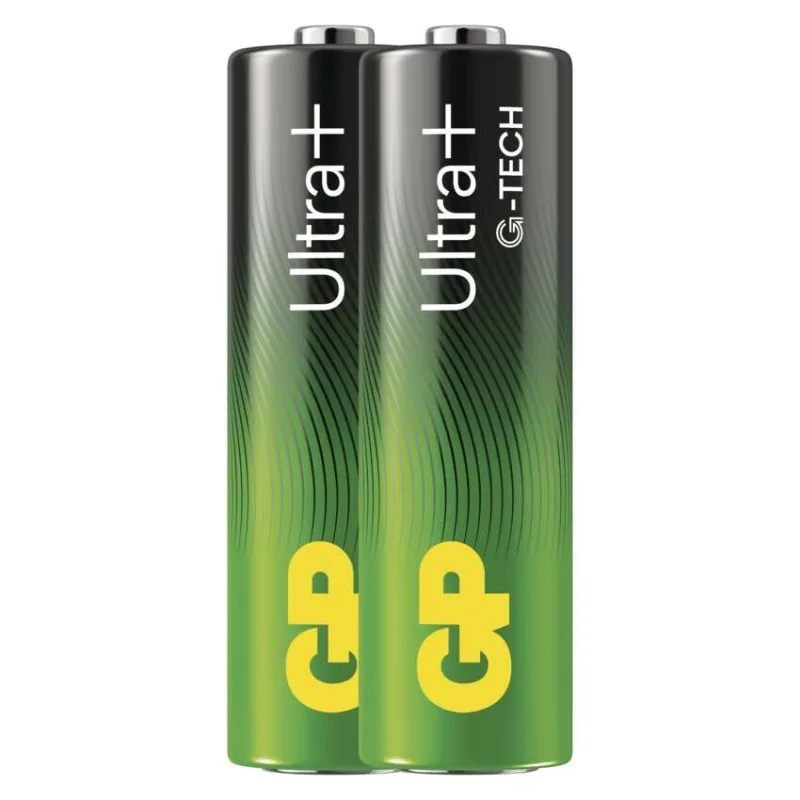 Alkalická batéria GP Ultra Plus LR6 (AA), 2 ks – Obrázok 2