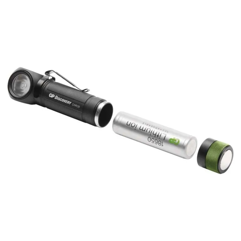LED nabíjacia čelovka GP Discovery CHR35, 600 lm – Obrázok 15
