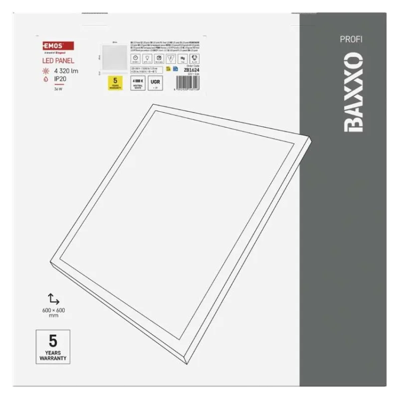 LED panel BAXXO – Obrázok 12