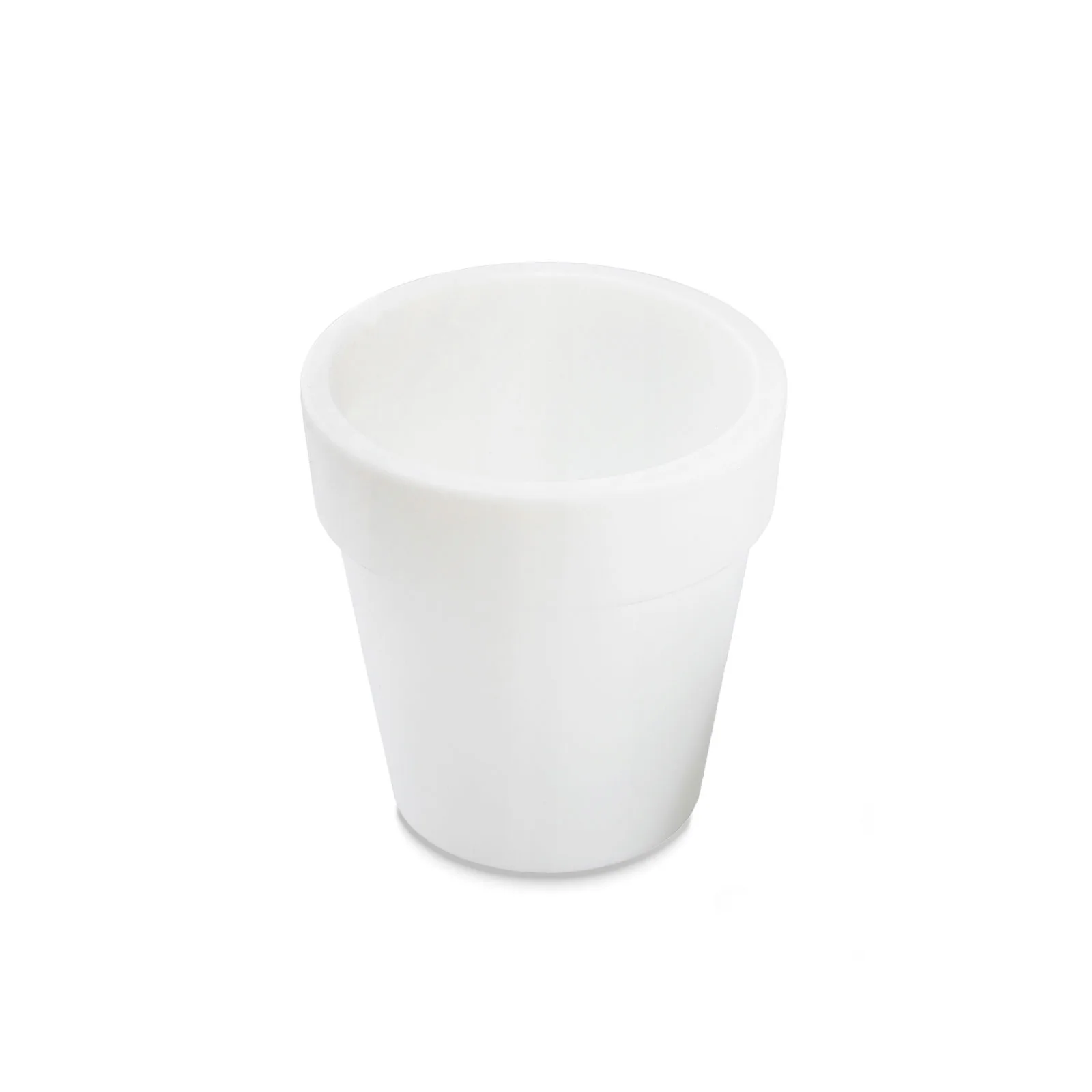 Solárny kvetináč - 4 studené biele LED - 16,5 x 19 cm – Obrázok 2