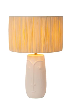 VISO – Stolná lampa – Ø 36 cm – 1xE27 – Biela