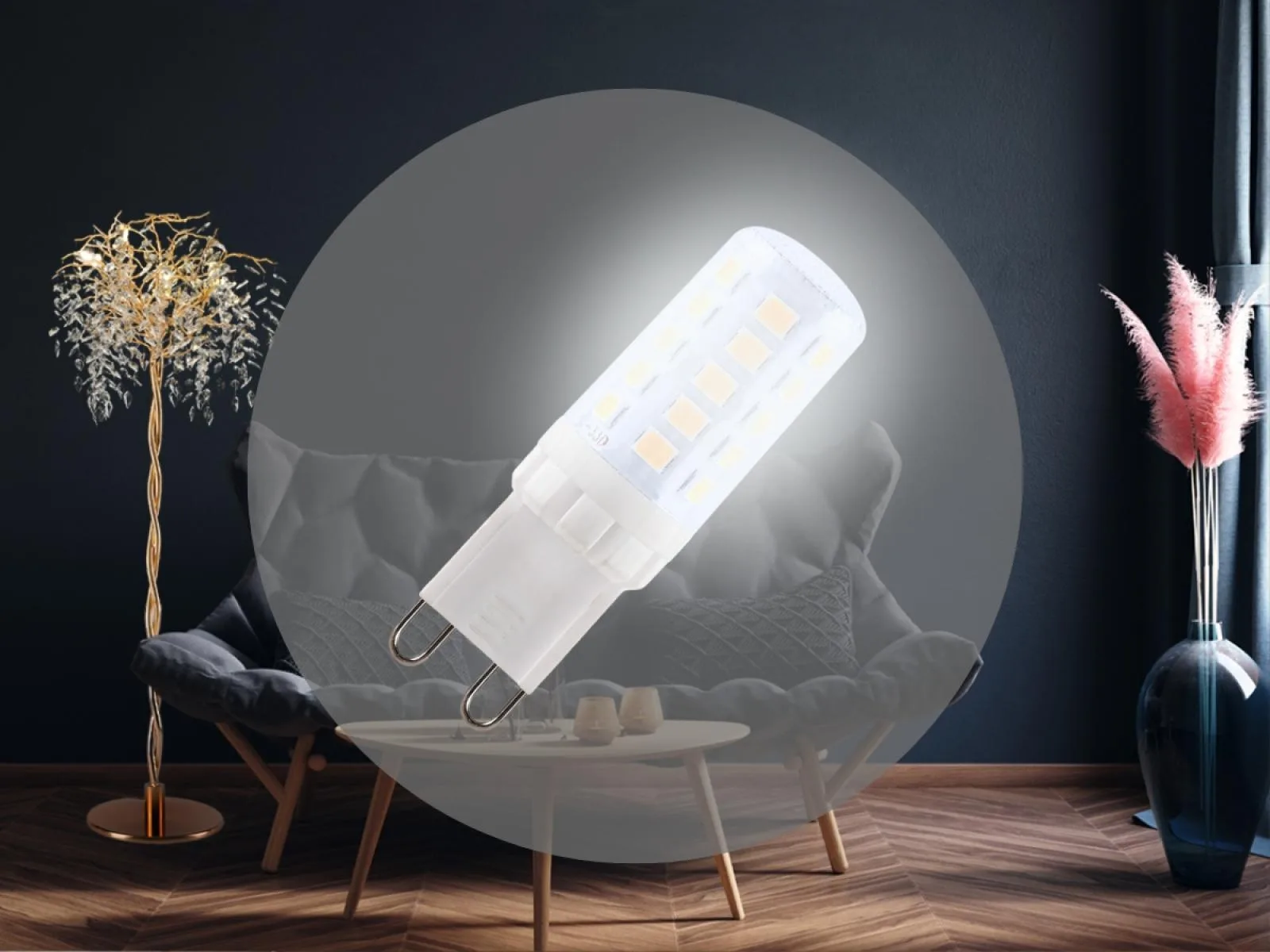 LED žiarovka 3,9W – Obrázok 2