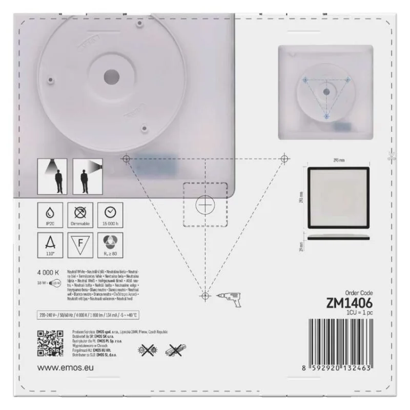 LED prisadené svietidlo FLORI – Obrázok 150