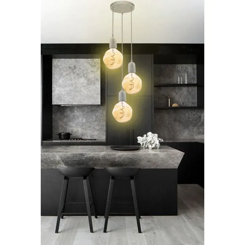 LED dekoratívna žiarovka / filament BUMPED 4W – Obrázok 4