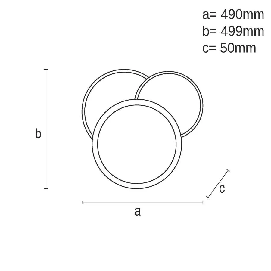 LED stropné svietidlo s diaľkovým ovládačom 80W - TA1308/WB – Obrázok 8