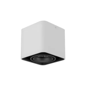 XKUBO SURF. SQ. LIGHT FITING 10W 220-240V AC CRI.90 36dgr/SBK