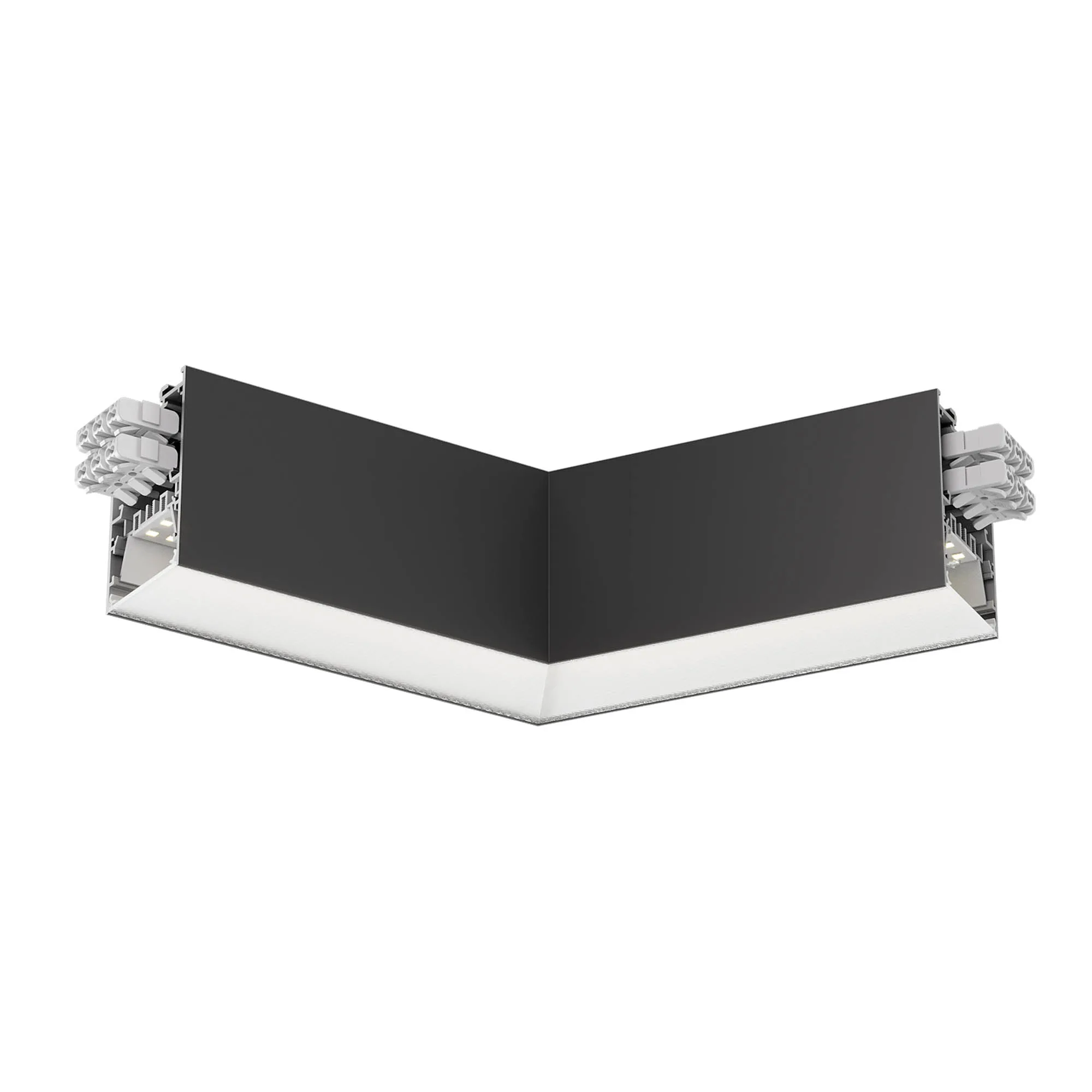 XROPE V-shape (120dgr) CONNECTOR 9W 220-240V AC CRI.90 IP40 80dgr UGR<19